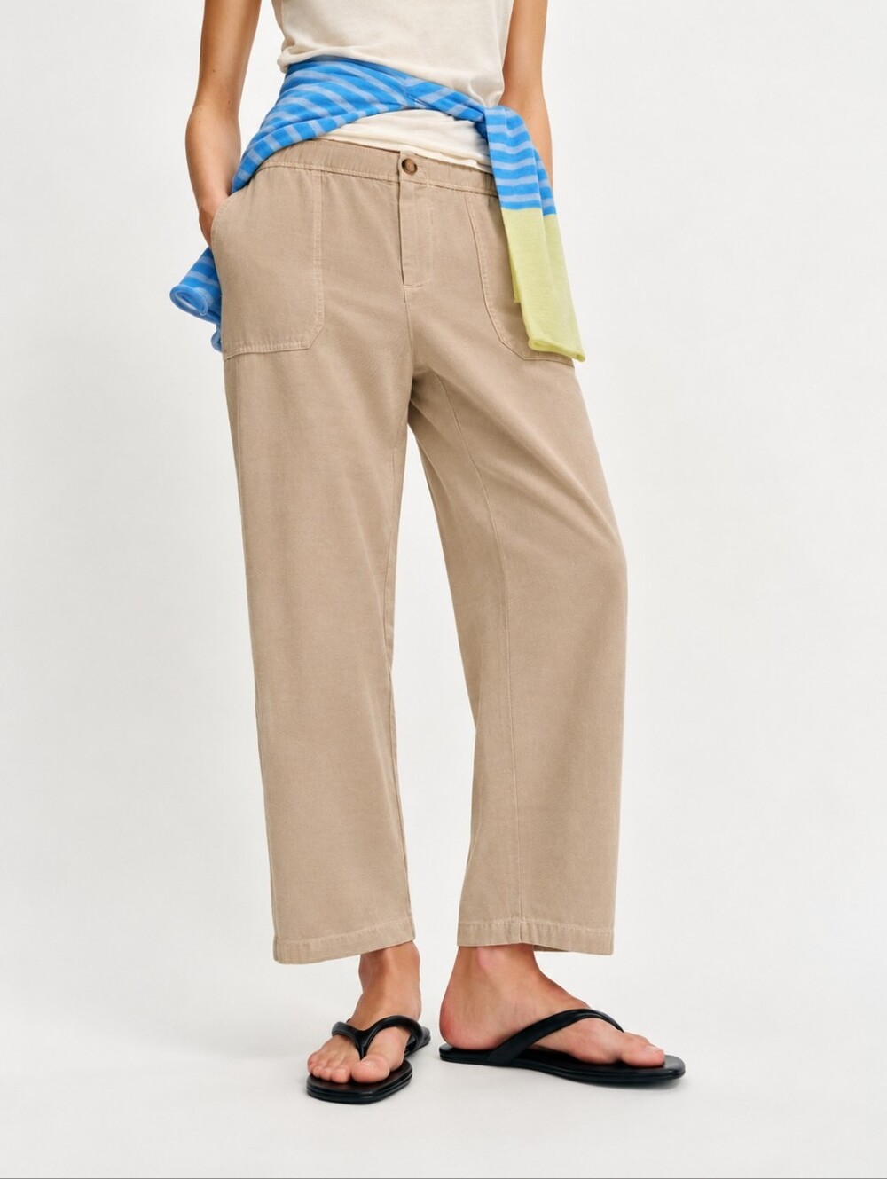 ❤️ NWOT! ZARA RELAXED FIT MID-RISE TAPERED PANTS / TROUSERS, XL